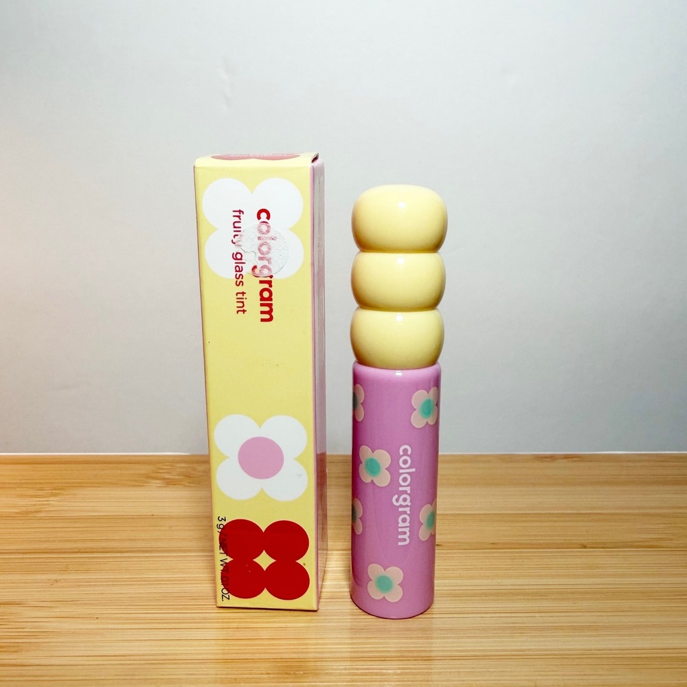 Colorgram Fruity Glass Tint 08 Lovely Raspberry K-Beauty Lip Gloss 3g New